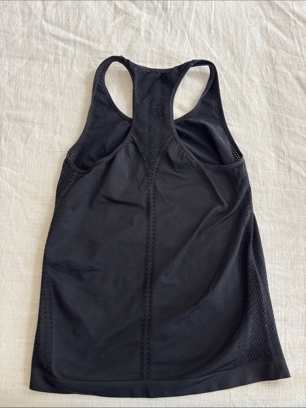 Fabletics Black Racerback Tank Top - Picture 2 of 2
